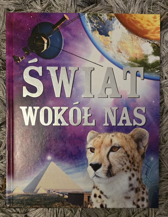 Świat wokół nas Clive Gifford gruba książka