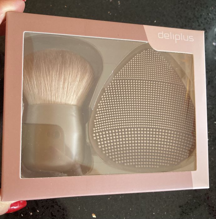 Turbante de microfibra + Kit Essencial Deliplus