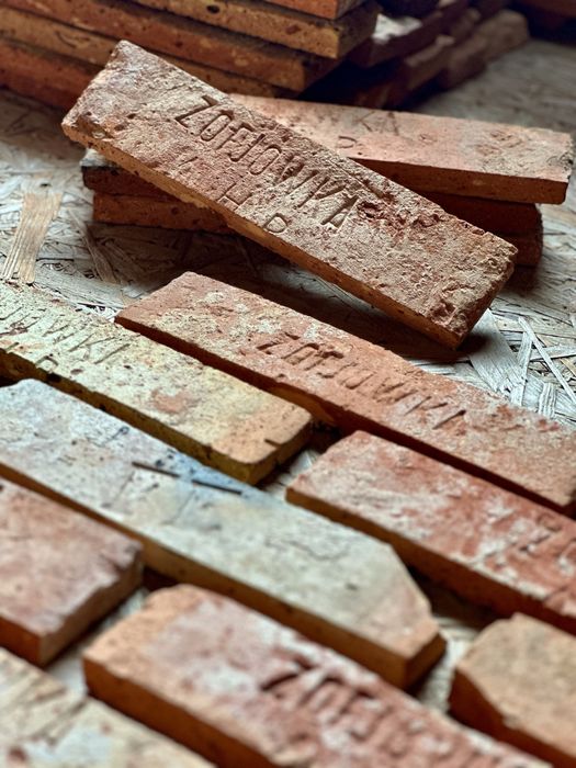 Płytki z cegieł robiórkowych, lico klasyczne Retro Promocja