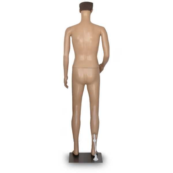 Manekin Męski Pełnopostaciowy – Solidna Konstrukcja, Regulacja Pozycji