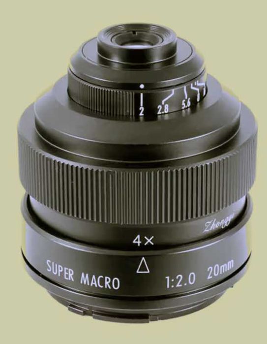 Mitakon Zhongyi 20mm f/2 4.5X Super Macro Lens for Sony E