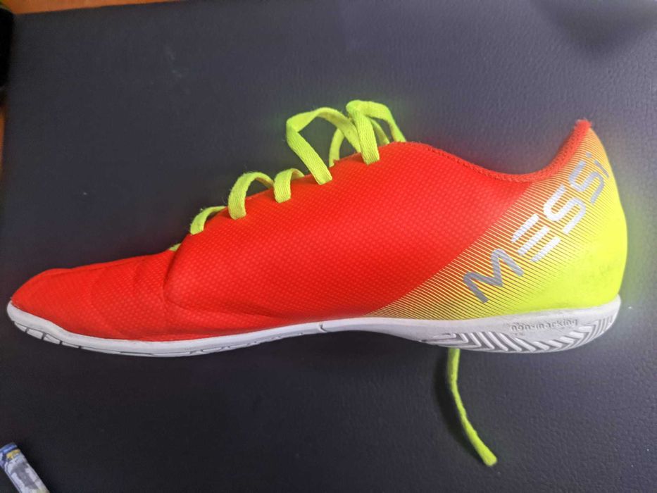 Chuteiras Futebol ADIDAS MESSI Laranja nº 38 Usadas