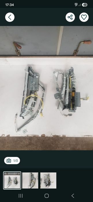 Kurtyna Airbag  Toyota Rav4 V Kurtyna Airbag  Toyota Land Cruiser J150 lift