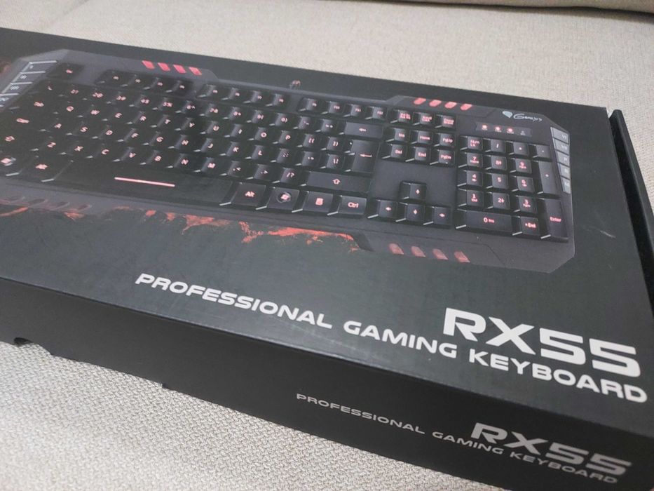 NOVO - Teclado Gamer - Natec - Genesis Rx55 Pro Gaming