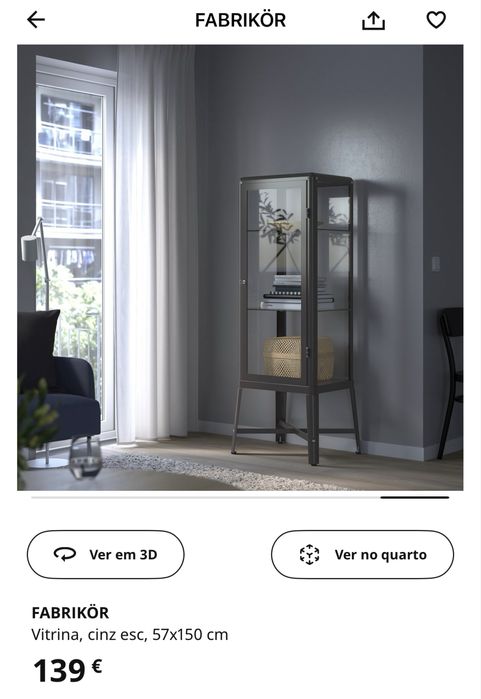 Vitrine FABRIKÖR ikea