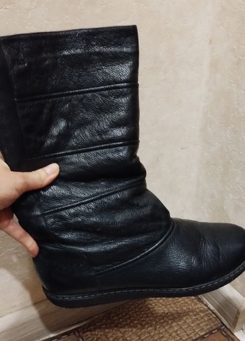 Уггі, шкіра, утеплені овчиною