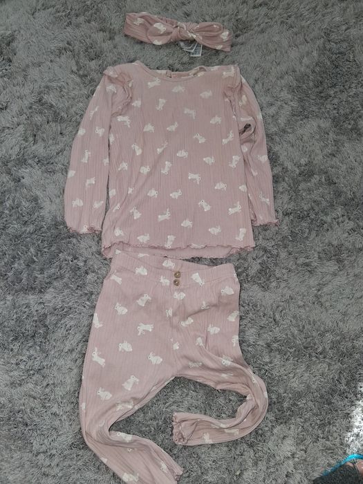 Боді велюровий 80 см / костюм HM 80 см/ тюрбан/ чалма