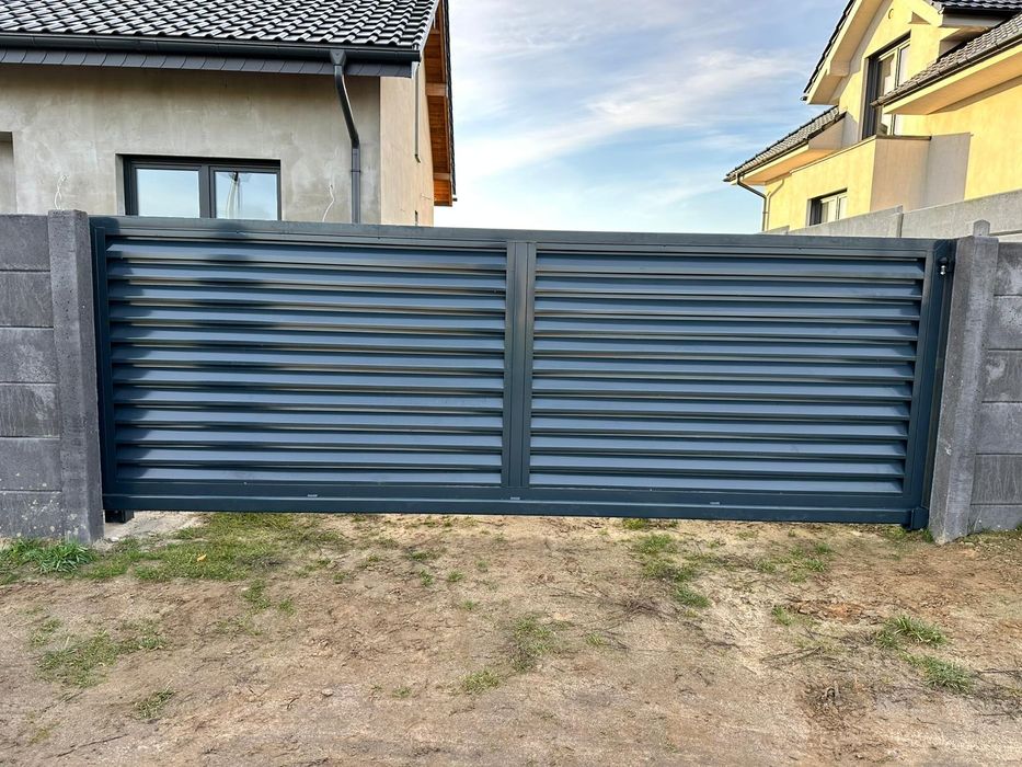 Ogrodzenia przęsła spawane przęsła palisadowe nowoczesne ogrodzenie