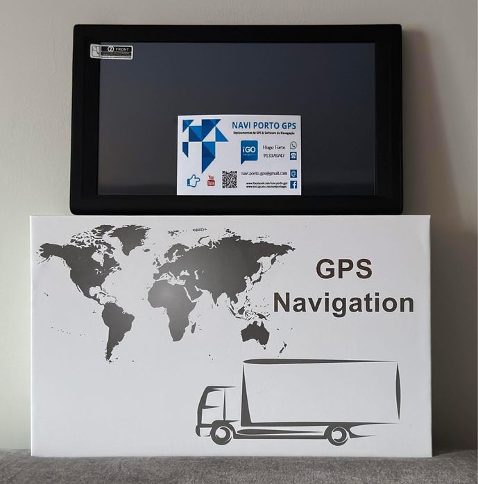 GPS Profissional Camião ou Autocarro GPS 7” ou 9" - Europa 2025/08