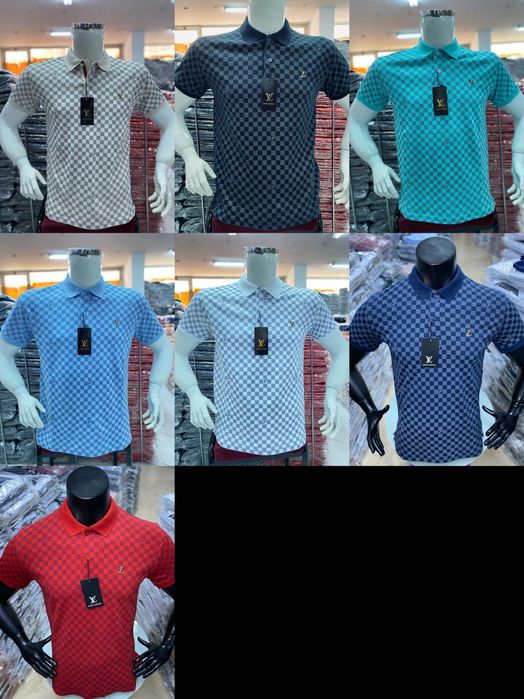 Koszulki polo męskie koszulka męska Louis Vuitton Rozne