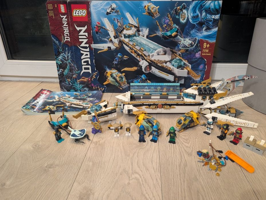Zestaw klocków ninjago LEGO 71756. Podwodna perła. Hydro Bounty