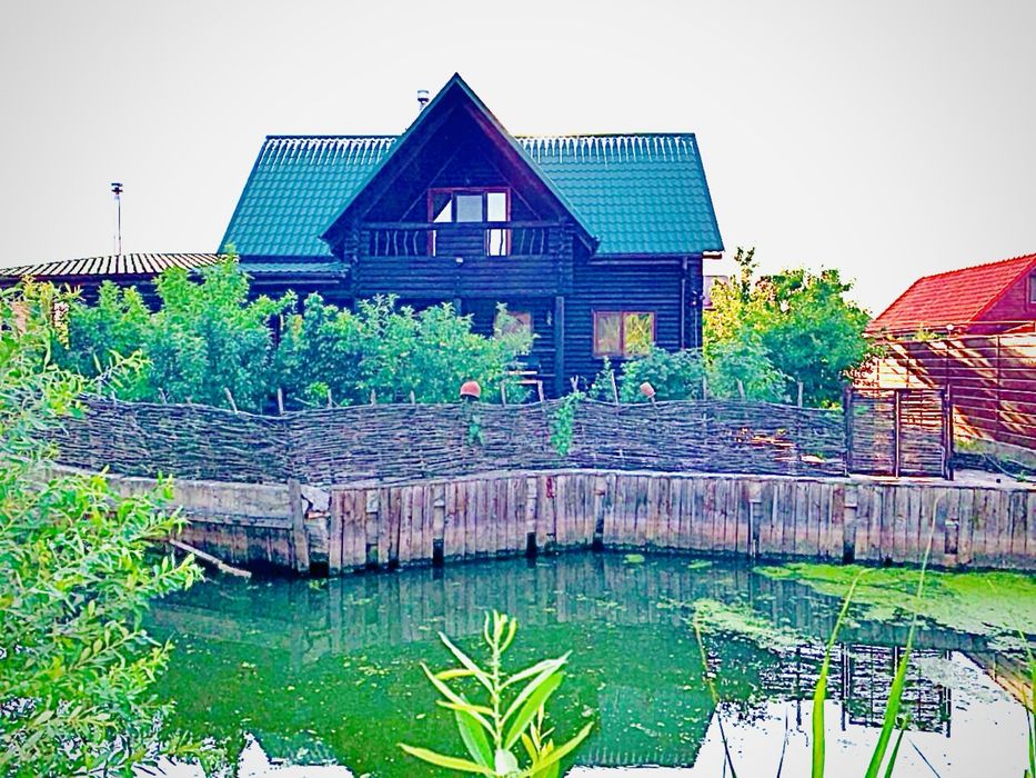 Рыбалка, с.Маяки, Дом + БАНЯ, Закрытая территория VATER SITY Дом-дача