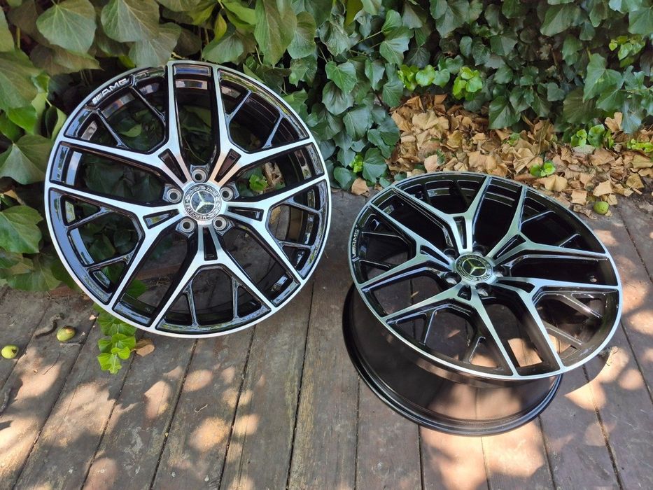 Диски на Mercedes R20 5x112 різноширокі W223 W222 W221 S-Class / E-Class