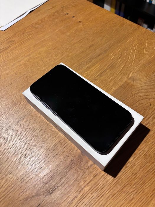 iPhone 15 pro max, stan idealny, titanium blue 256gb, bateria 86%