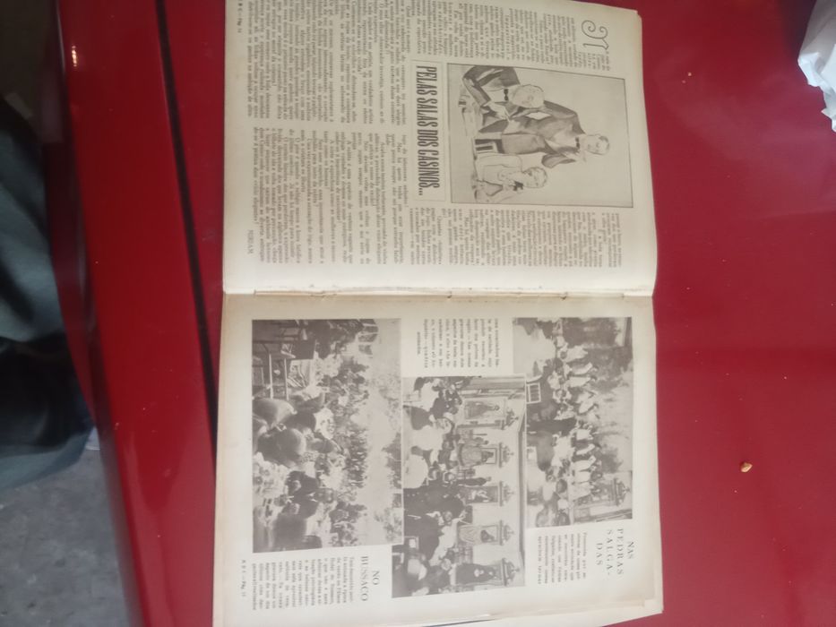 Revista ABC setembro de 1929! Carmona em Sintra!