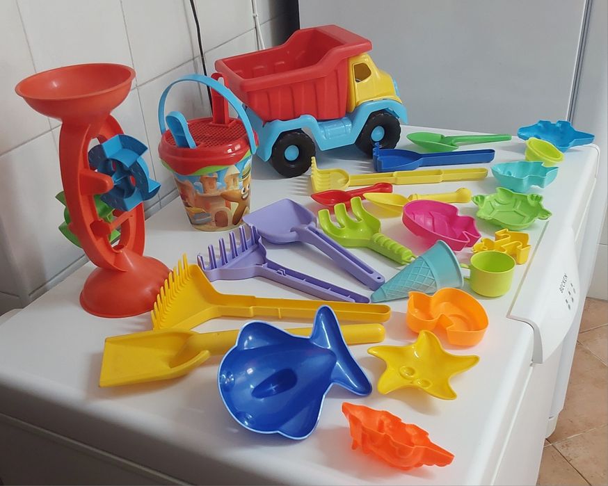 BRINQUEDOS DE PRAIA PARA BEBÉ BRINCAR.Casa,Férias,Quarto,Campismo.