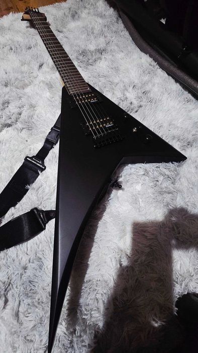 Guitarra elétrica Jackson JS22-7 RR Satin Black