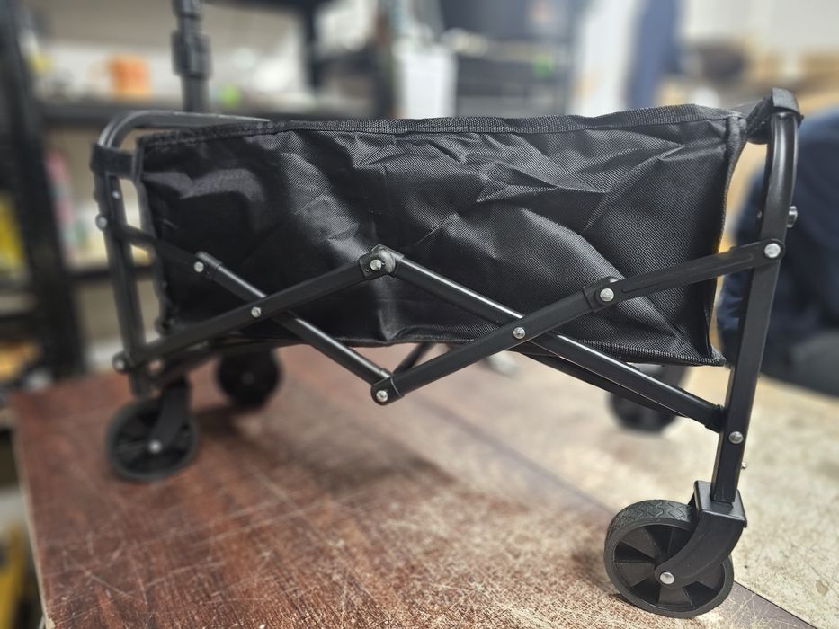 Wozek transportowy mały na zakupy na działkę W2