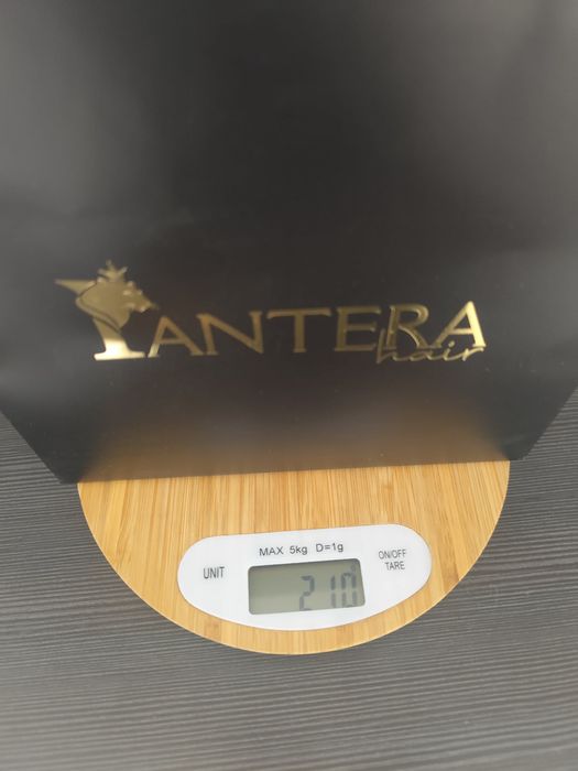 Naturalne włosy brązowe kitka