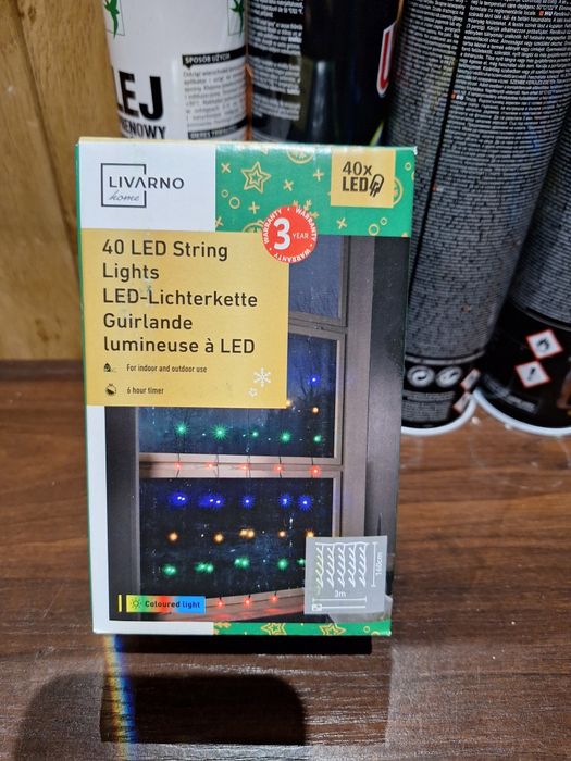 Łańcuch świetlny led
