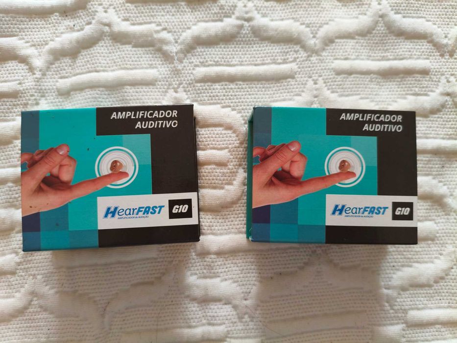 2 amplificadores auditivos HearFAST G10