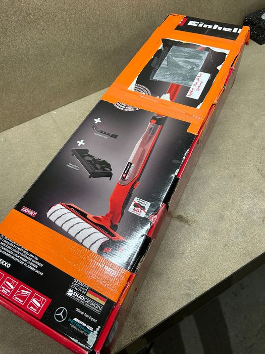 Odkurzacz pionowy Einhell CLEANEXXO czerwony