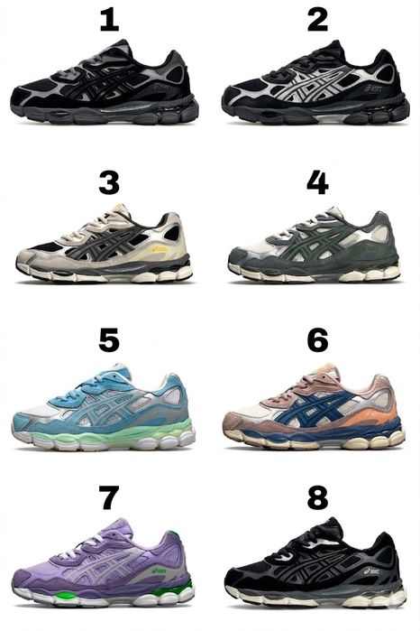 ВСЯ КОЛЕКЦІЯ‼️Кросівки Asics Gel - NYC 41-45р Унісекс Преміум