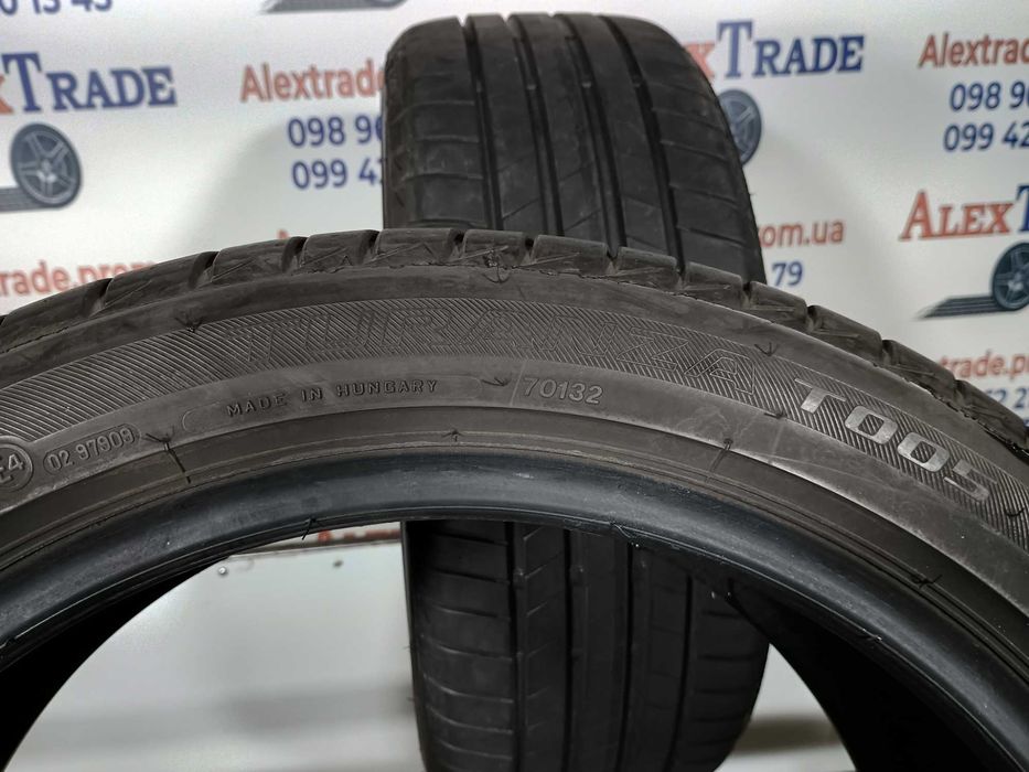 2шт 215/45 R17 Bridgestone Turanza T001 літні шини протектор 6мм