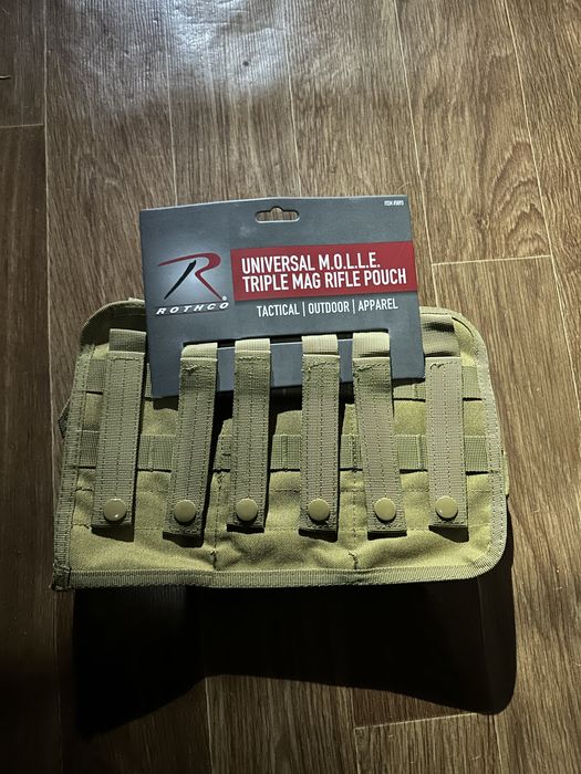 Магазинний підсумок Rothco Universal Triple Mag Rifle Pouch