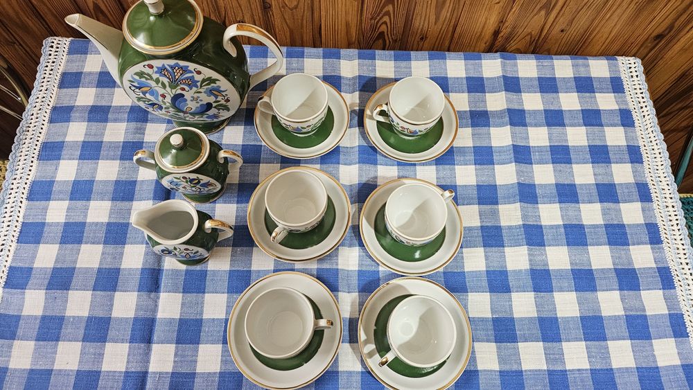 Zastawa kaszubskie wzory PRL Lubiana