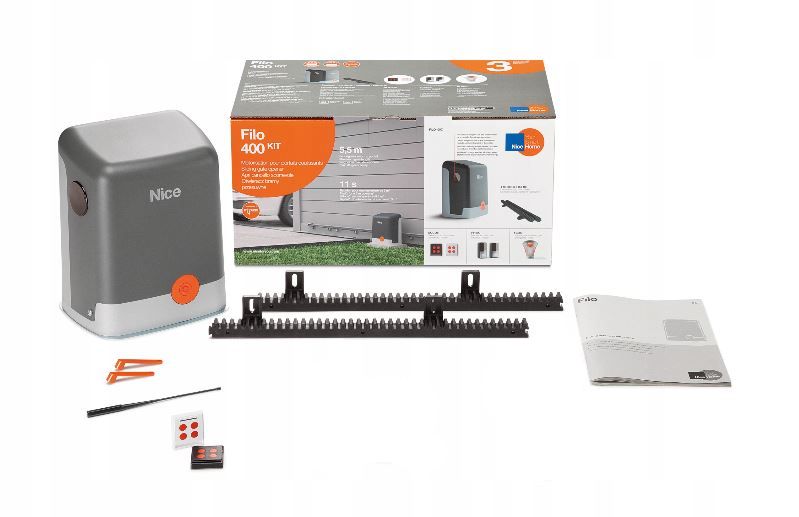 Nice Home FILO400 napęd bramy przesuwnej 2-piloty