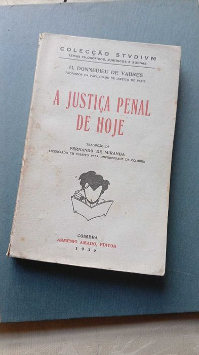 H. Donnedieu de Vabres, A Justiça Penal de Hoje