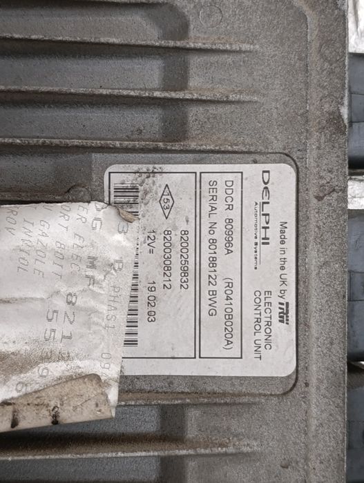 Renault Megane II 1.5 dCi komputer stacyjka immobilizer UCH