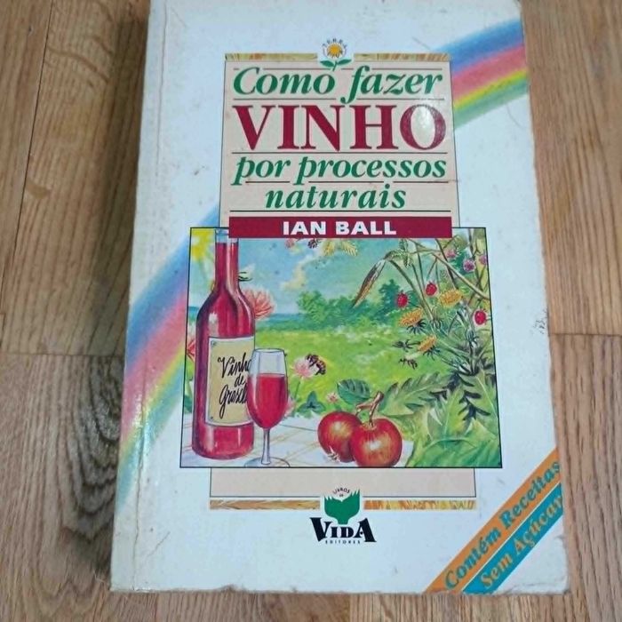 livro como fazer vinho por processos naturais