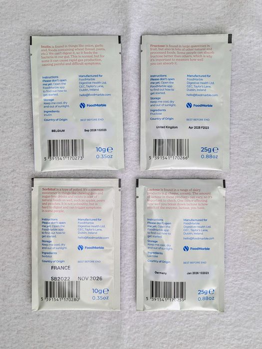 FoodMarble Aire 2 test oddechowy SIBO IMO nietolerancje pokarmowe