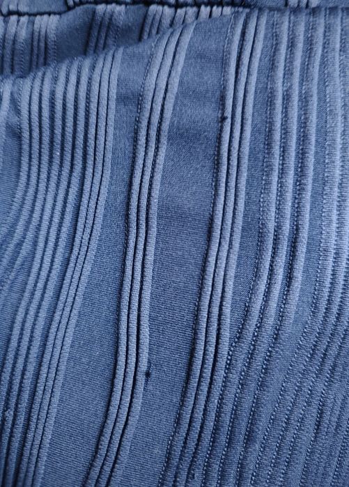 Krótka spódnica granatowa prążki rozmiar M / 38 / 10 gumka w pasie