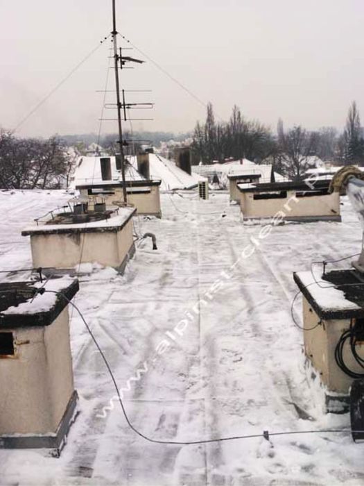 Odśnieżanie dachów, wywóz śniegu