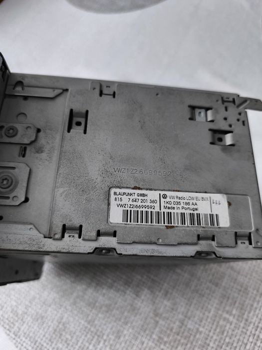 Radio samochodowe Blaupunkt VW Golf VI