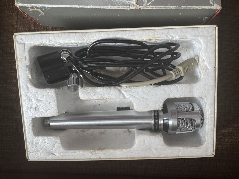 Teisco HI-MIKE UDM-101 mikrofon lata 60 antyk oryginalne opakowanie
