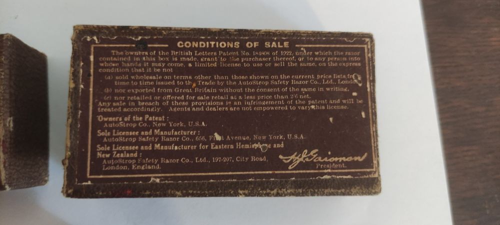 Gillette de barbear Valet