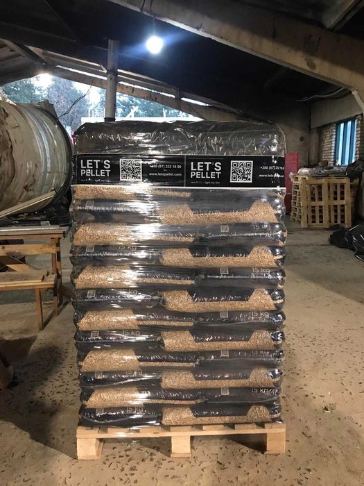 Пелета сосна 6 мм. Виробник.