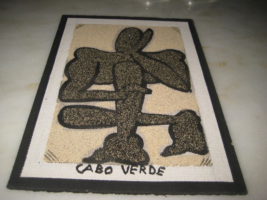 2 Quadros areia Artesanato (Novos)