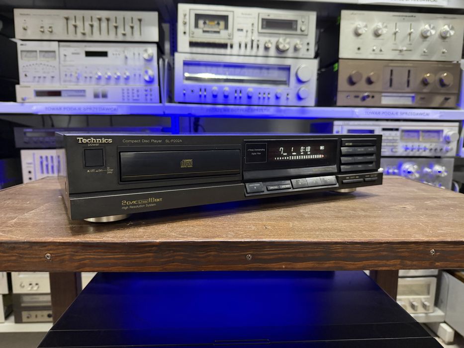 ‼️ Odtwarzacz płyt CD Technics SL-PG202A Audio Room