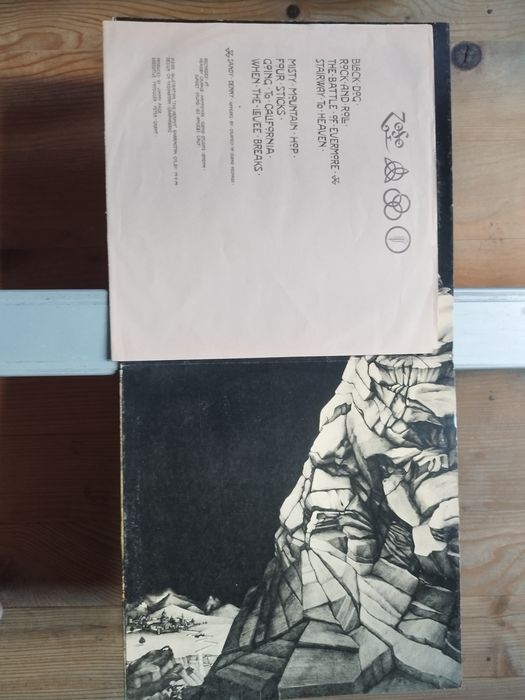 Оригінал LED ZEPPELIN IV та ІІІ віниловий альбом в ідеаліьному стані