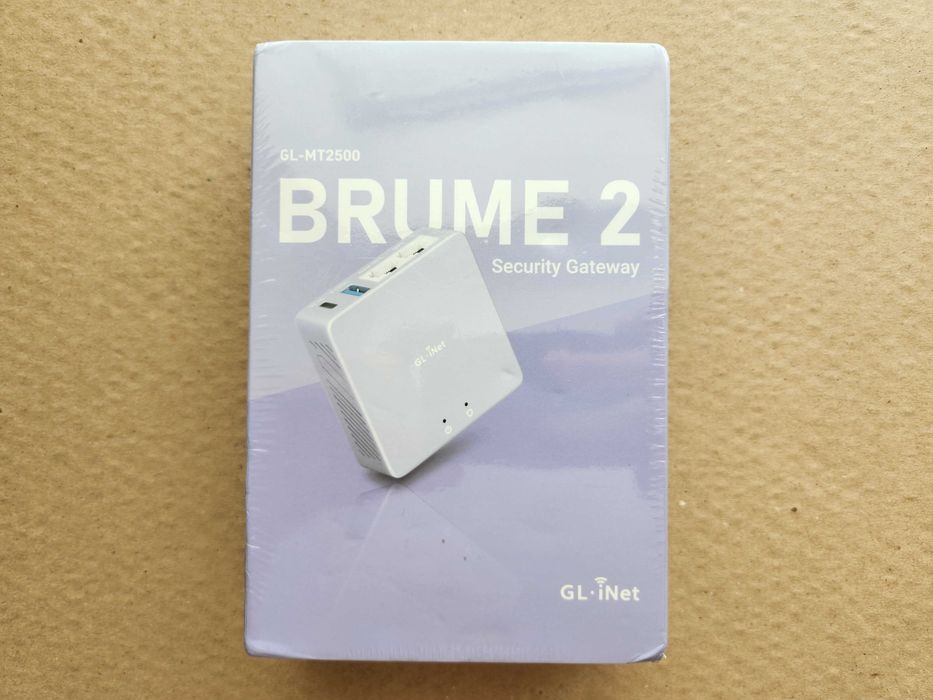 GL.iNet Brume 2 GL MT2500 VPN роутер (шлюз) OpenWrt WireGuard 2.5G