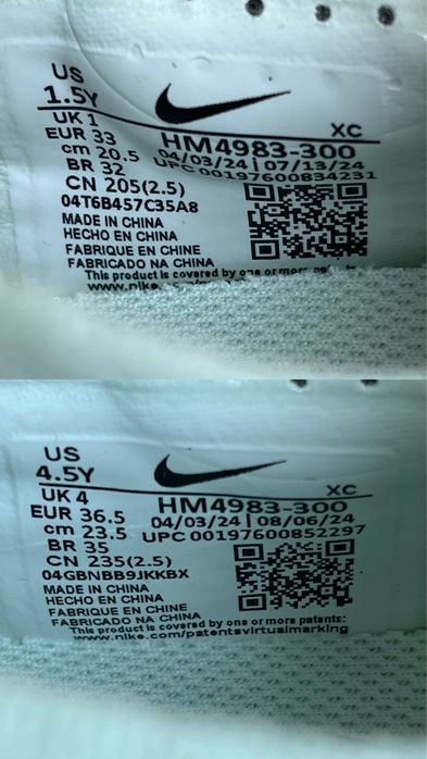Nike Air Zoom Vapor 16 Pro оригінал бутси дитячі розмір  33 35 36.5 нові HM4983-300