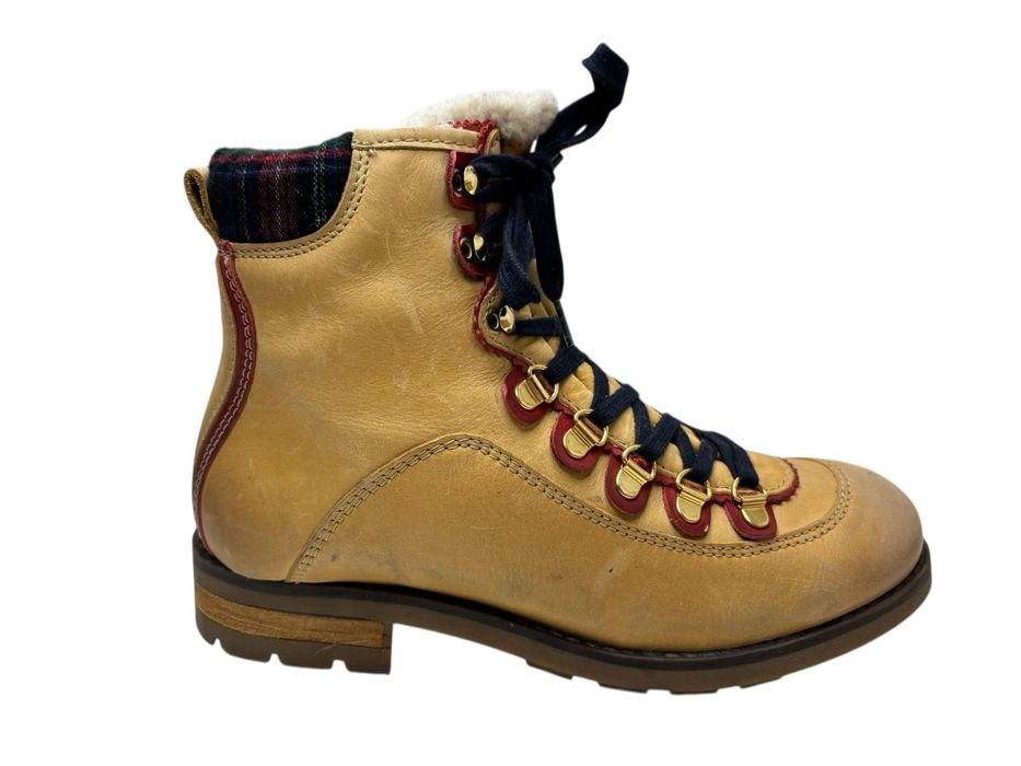 Buty trekkigowe skorzane delikatnie ocieplane Copa de nieve rozmiar 38