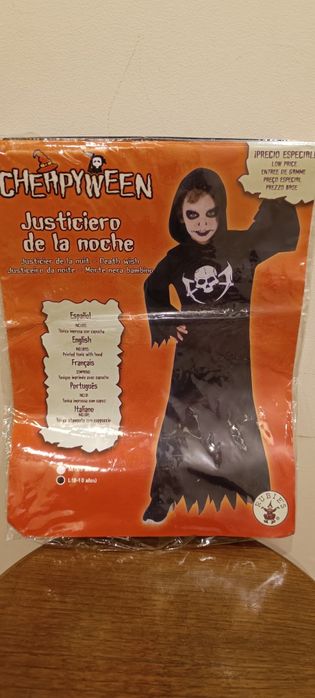 Disfarce Carnaval Justiceiro da Morte