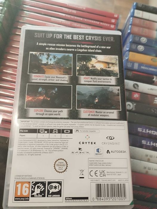 Crysis Remastered [Switch] PL