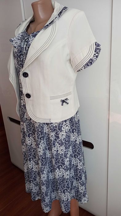 р. Хl Ххl 50 52 Yimiyi Collection костюм комплект платье пиджак